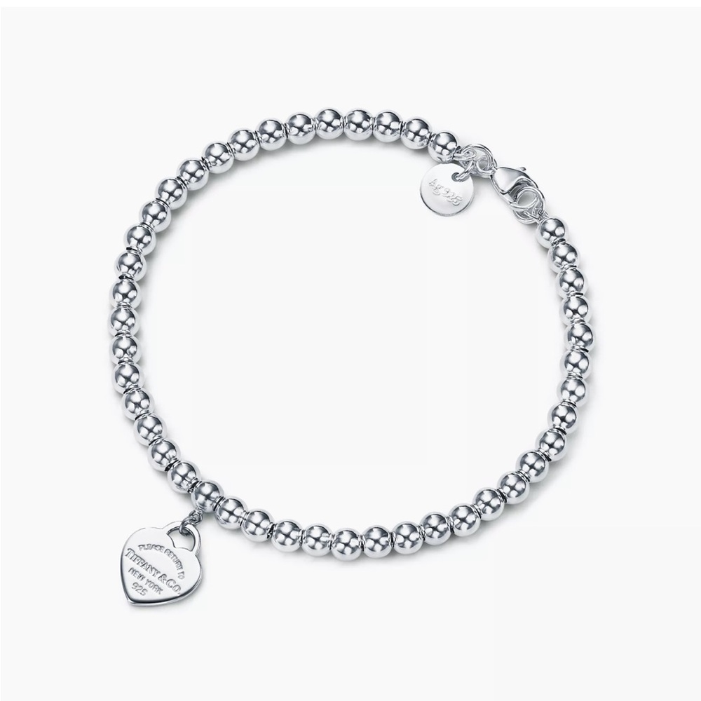 Return to Tiffany Heart Tag Bead Bracelet